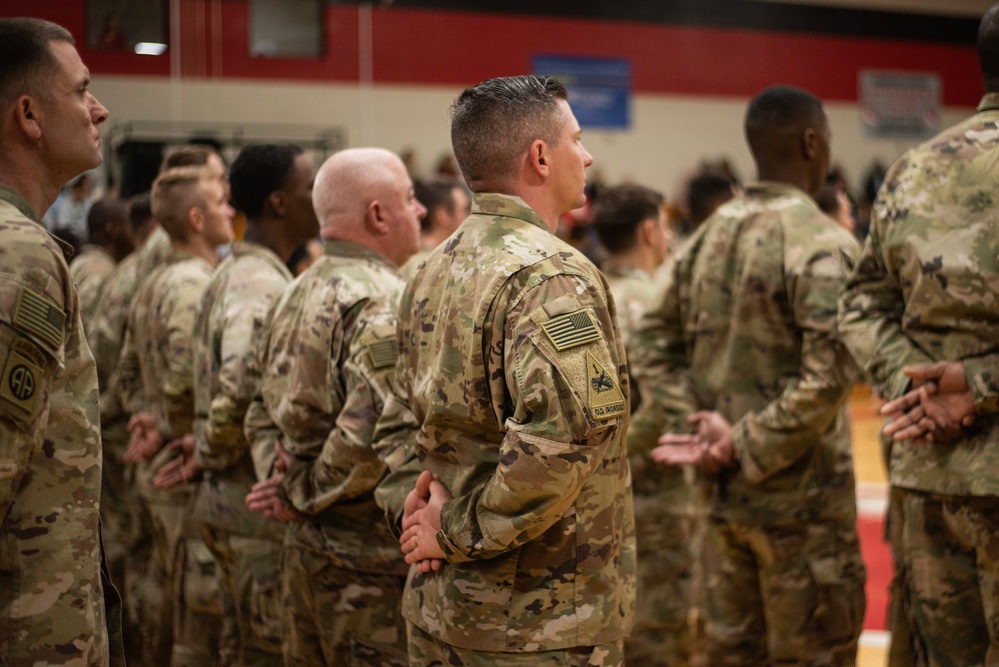 117th Engineer Brigade Departure Ceremony