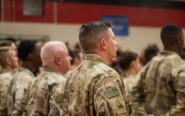117th Engineer Brigade Departure Ceremony