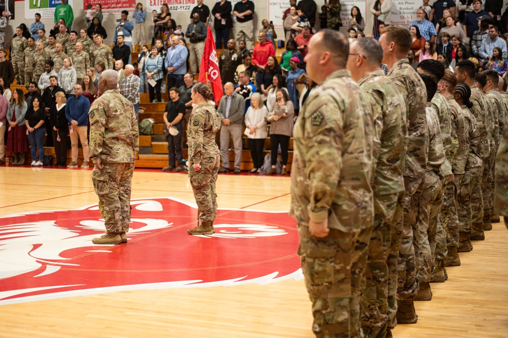 117th Engineer Brigade Departure Ceremony