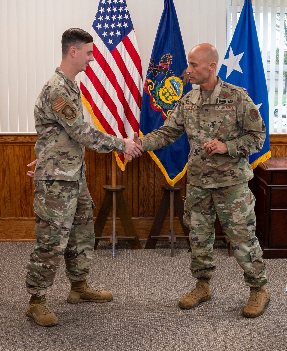 Pa. Air National Guard’s top recruiter recognized Pa. Air National Guard’s top recruiter recognized