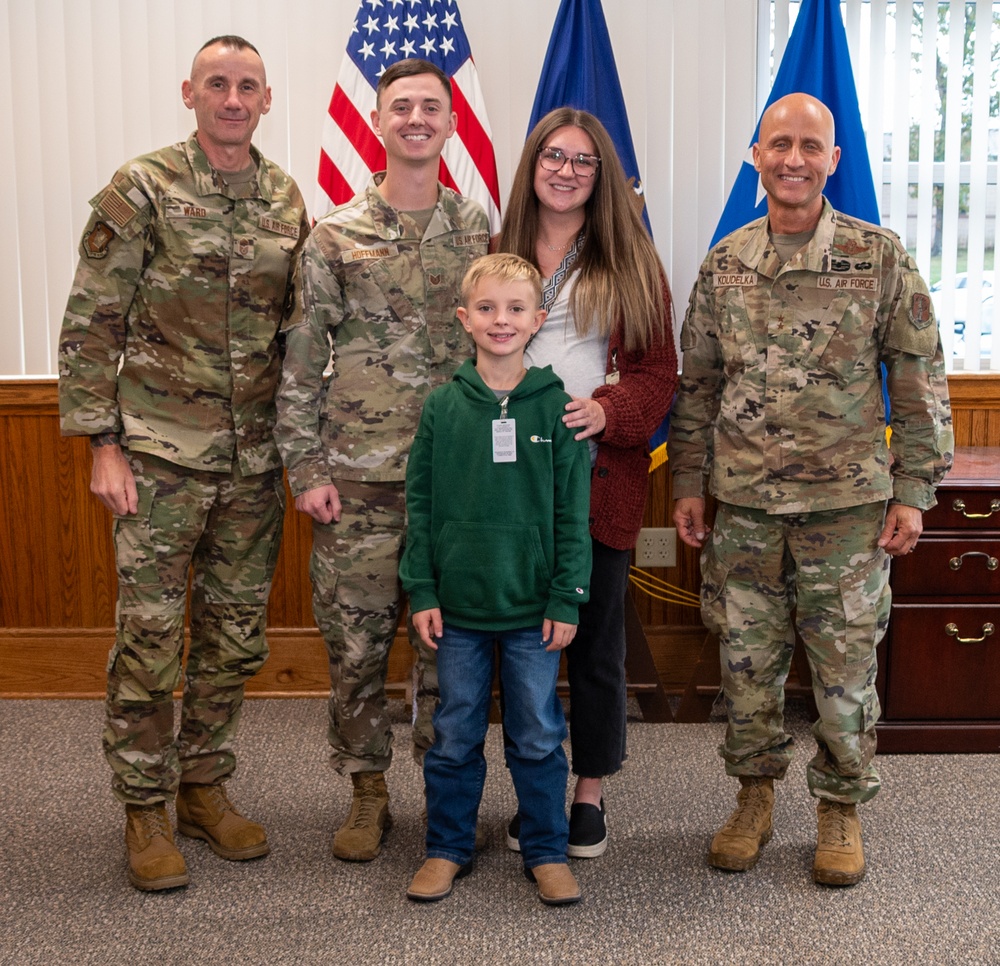 Pa. Air National Guard’s top recruiter recognized Pa. Air National Guard’s top recruiter recognized