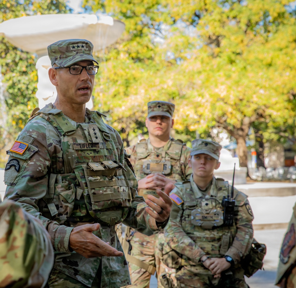 Army Leadership visits D.C. Joint Task Force Army Leadership visits D.C. Joint Task Force