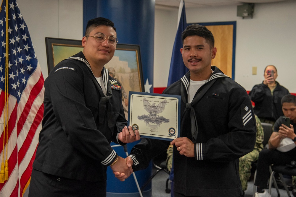 Surface Warfare Engineering Schools Command (SWESC) Great Lakes Instructors Hold Graduation Ceremony for the Navy’s Newest Quartermasters Surface Warfare Engineering Schools Command (SWESC) Great Lakes Instructors Hold Graduation Ceremony for the Navy’s Newest Quartermasters