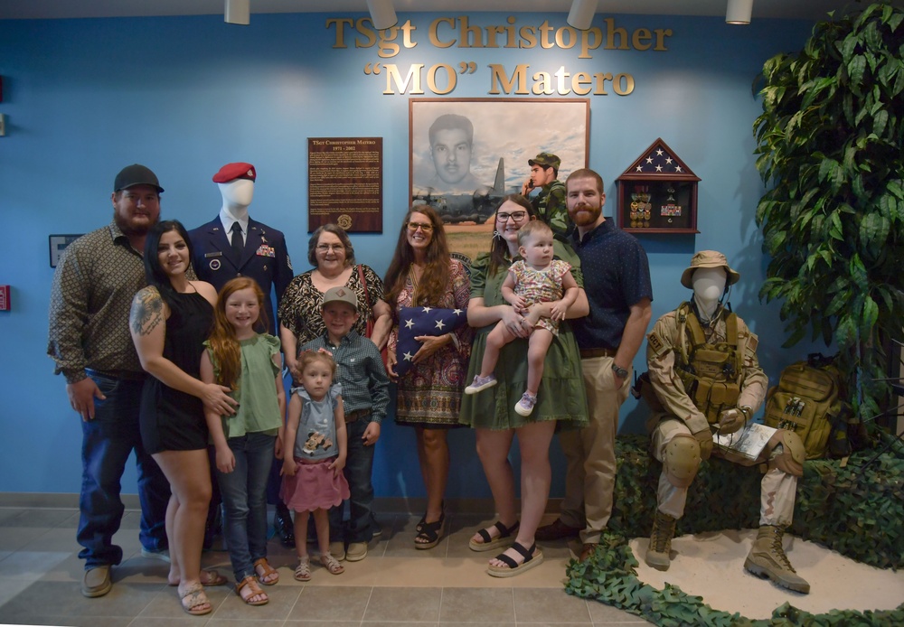 Rededication Ceremony honors TSgt. Matero Rededication Ceremony honors TSgt. Matero