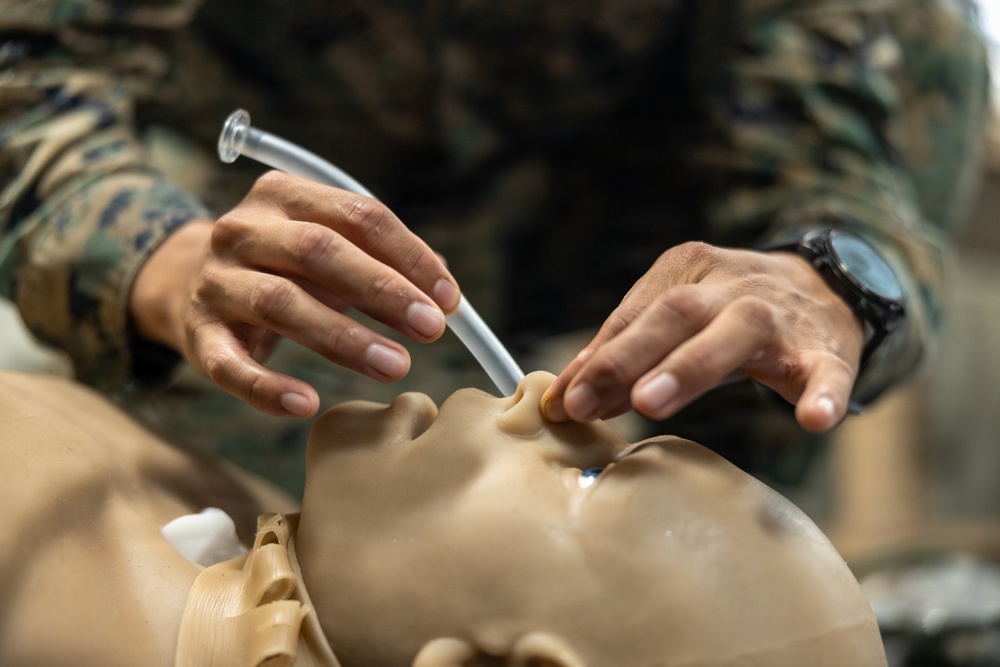 22nd MEU(SOC) | CLB 26 Marines Conduct TCCC Training Aboard San Antonio 22nd MEU(SOC) | CLB 26 Marines Conduct TCCC Training Aboard San Antonio