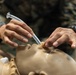 22nd MEU(SOC) | CLB 26 Marines Conduct TCCC Training Aboard San Antonio
