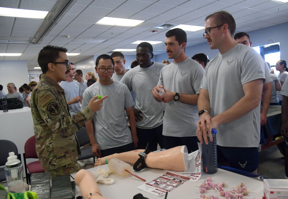 81st TRG hosts fitness fair for Airmen 81st TRG hosts fitness fair for Airmen
