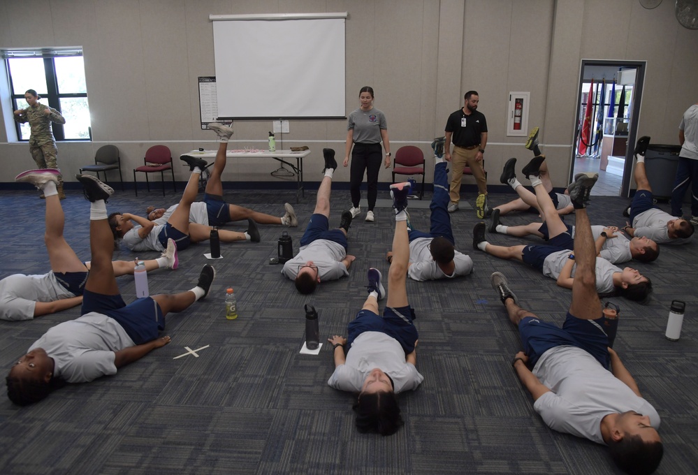 81st TRG hosts fitness fair for Airmen 81st TRG hosts fitness fair for Airmen