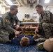 22nd MEU(SOC) | CLB 26 Marines Conduct TCCC Training Aboard San Antonio