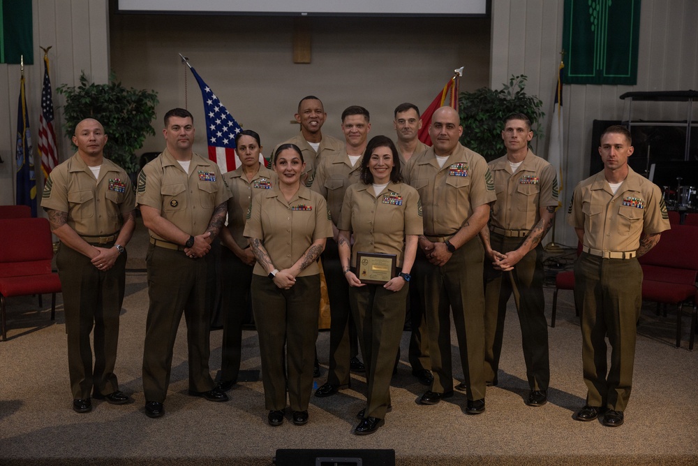 U.S. Marines graduate from Advanced Expeditionary Logistics Course 3-25