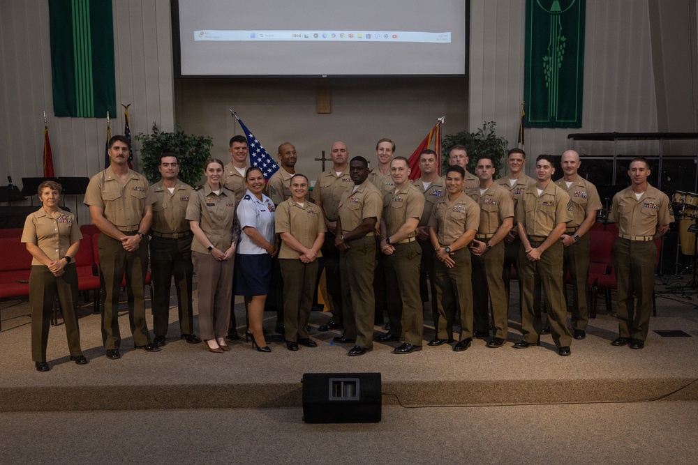 U.S. Marines graduate from Advanced Expeditionary Logistics Course 3-25