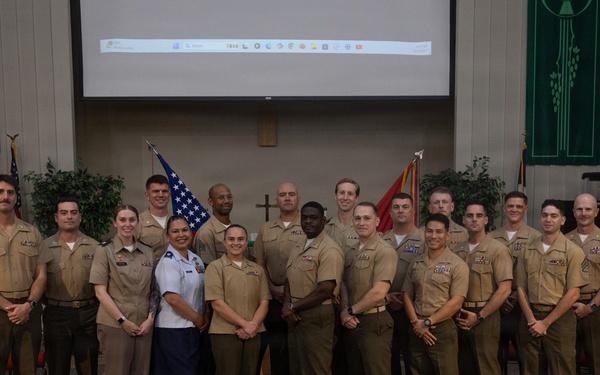 U.S. Marines graduate from Advanced Expeditionary Logistics Course 3-25