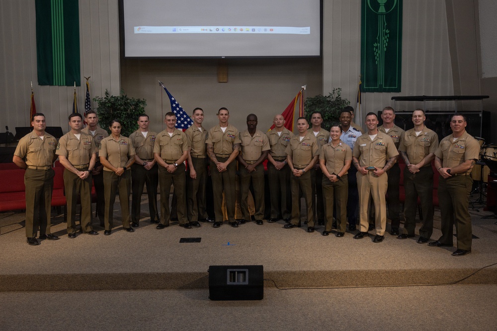 U.S. Marines graduate from Advanced Expeditionary Logistics Course 3-25