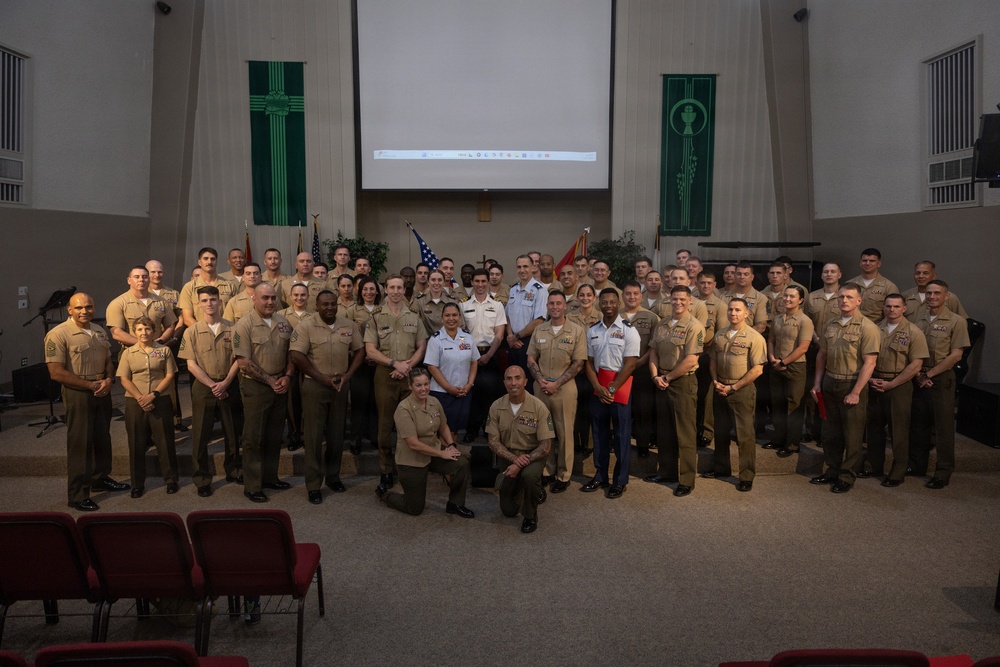 U.S. Marines graduate from Advanced Expeditionary Logistics Course 3-25