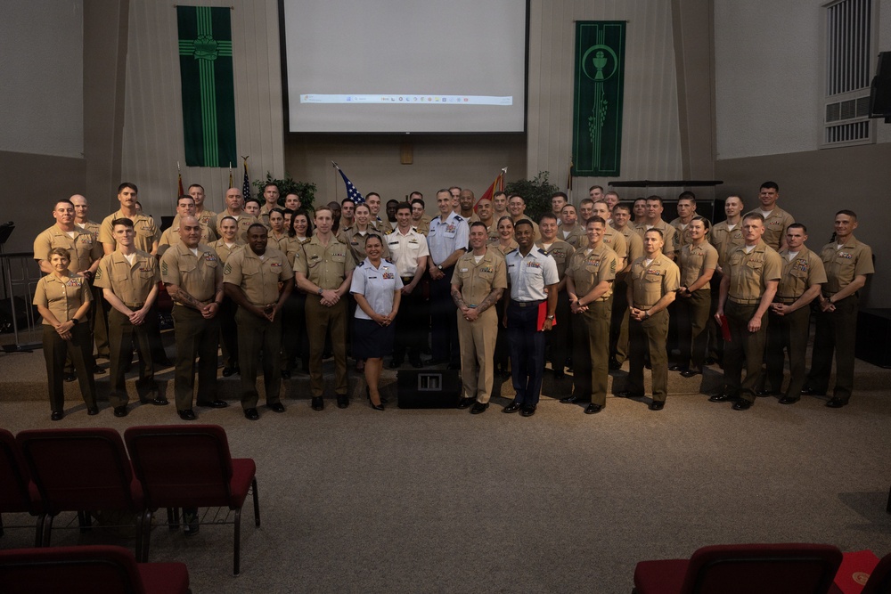 U.S. Marines graduate from Advanced Expeditionary Logistics Course 3-25