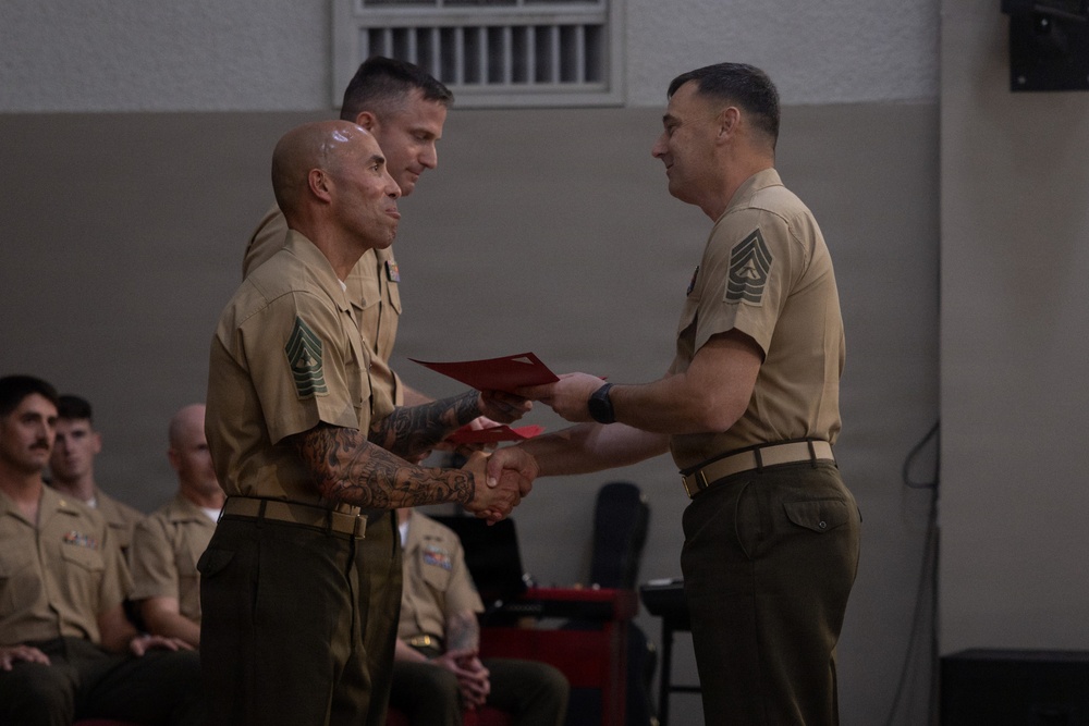U.S. Marines graduate from Advanced Expeditionary Logistics Course 3-25
