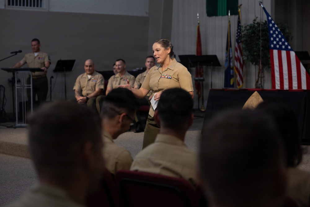 U.S. Marines graduate from Advanced Expeditionary Logistics Course 3-25