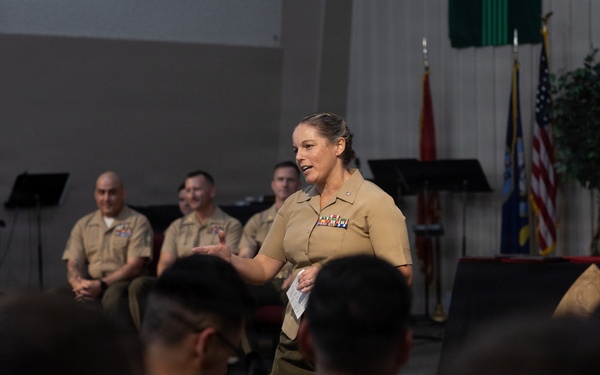 U.S. Marines graduate from Advanced Expeditionary Logistics Course 3-25