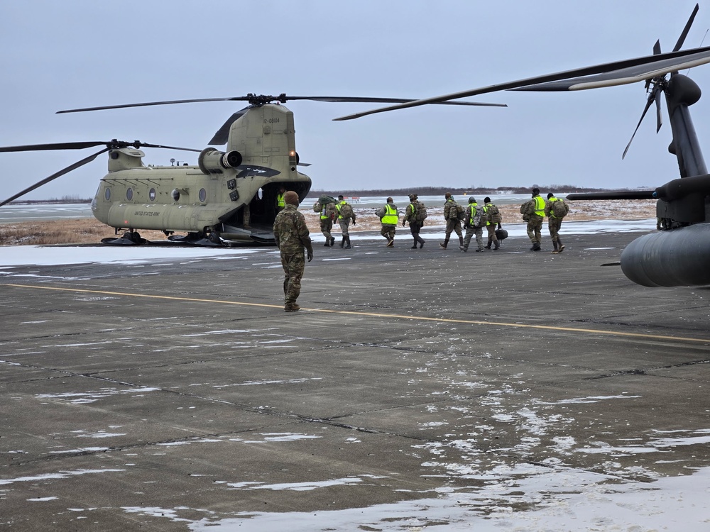 Alaska Organized Militia continues storm response efforts