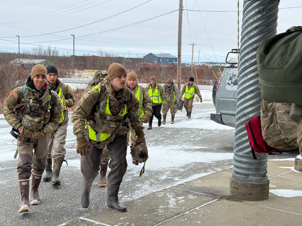 Alaska Organized Militia continues storm response efforts Alaska Organized Militia continues storm response efforts