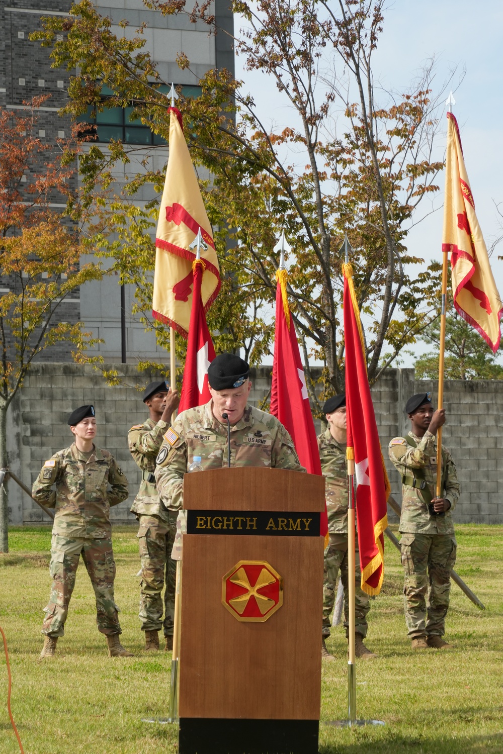Eighth Army assumption of command, Oct. 23, 2025