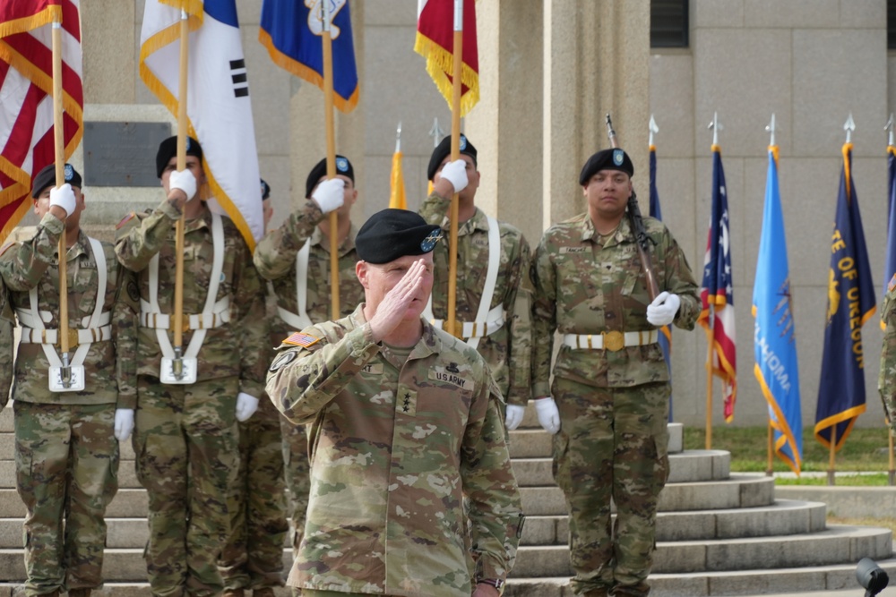 8th Army Assumption of Command
