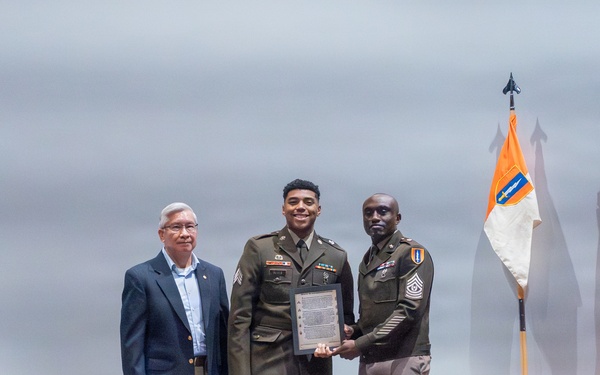 1st Signal Brigade Holds NCO Induction Ceremony at Camp Humphreys