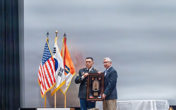 1st Signal Brigade Holds NCO Induction Ceremony at Camp Humphreys