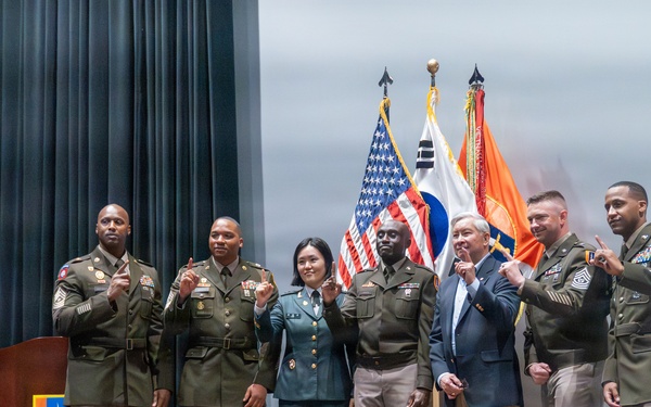 1st Signal Brigade Holds NCO Induction Ceremony at Camp Humphreys
