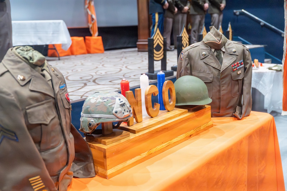 1st Signal Brigade Holds NCO Induction Ceremony at Camp Humphreys