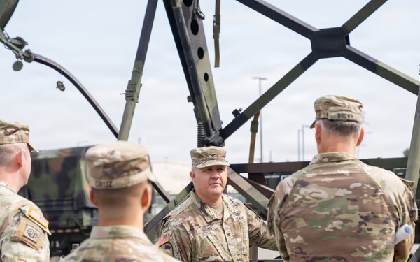 Eighth Army Deputy Commanding General Visits 1st Signal Brigade
