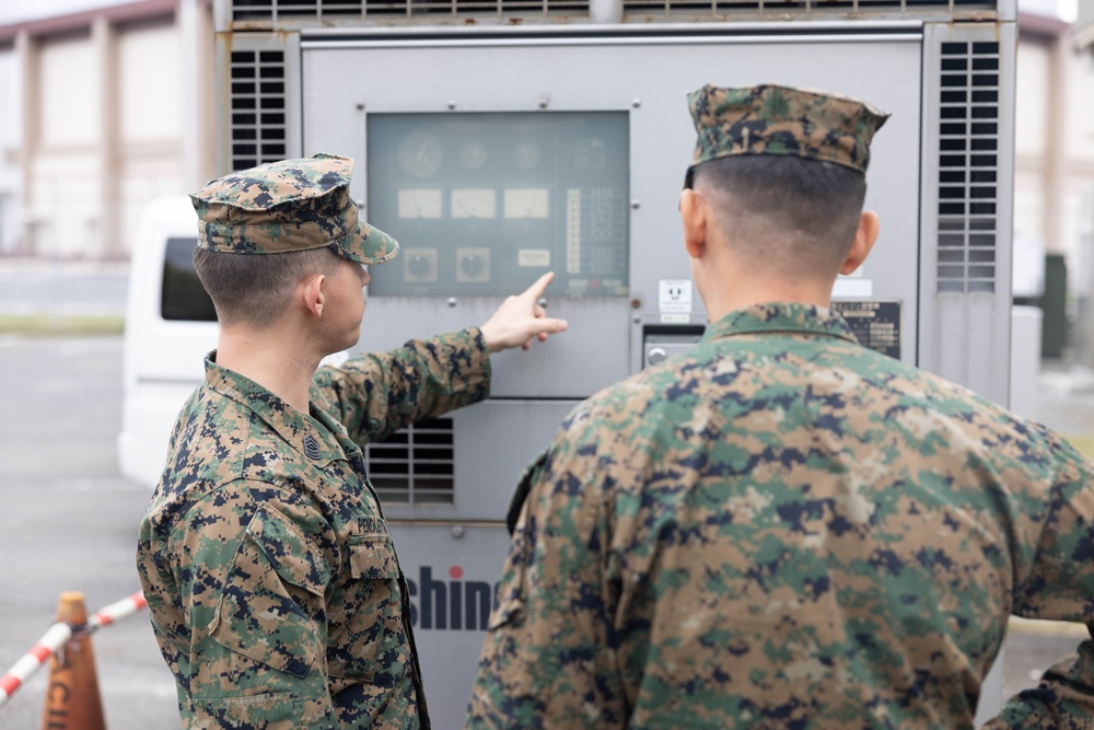 Marine Corps Air Station Iwakuni practices energy resilience during Active Shield 26 Marine Corps Air Station Iwakuni practices energy resilience during Active Shield 26