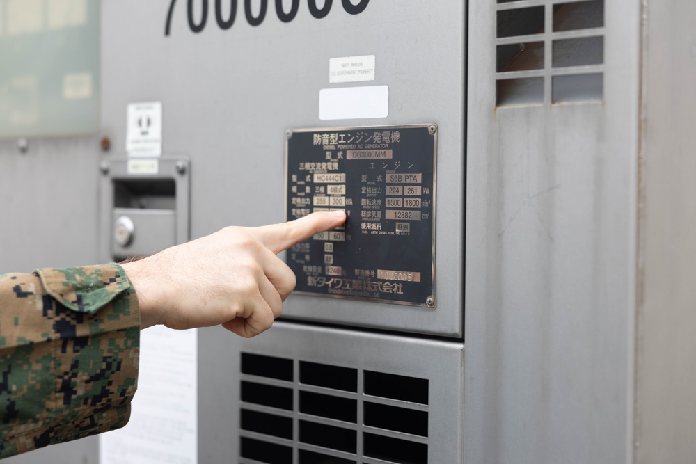 Marine Corps Air Station Iwakuni practices energy resilience during Active Shield 26 Marine Corps Air Station Iwakuni practices energy resilience during Active Shield 26