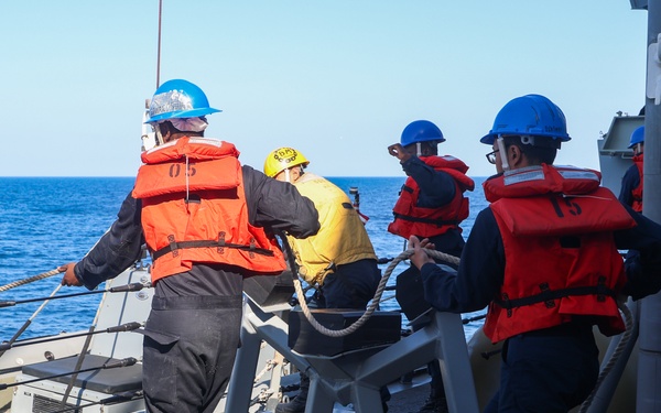 USS Paul Ignatius (DDG 117) conducts various operations