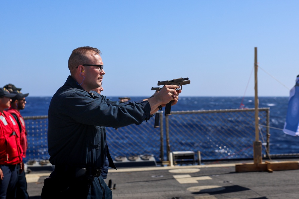 M18 Service Pistol Qualification Course aboard the USS Paul Ignatius (DDG 117) M18 Service Pistol Qualification Course aboard the USS Paul Ignatius (DDG 117)