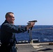 M18 Service Pistol Qualification Course aboard the USS Paul Ignatius (DDG 117)