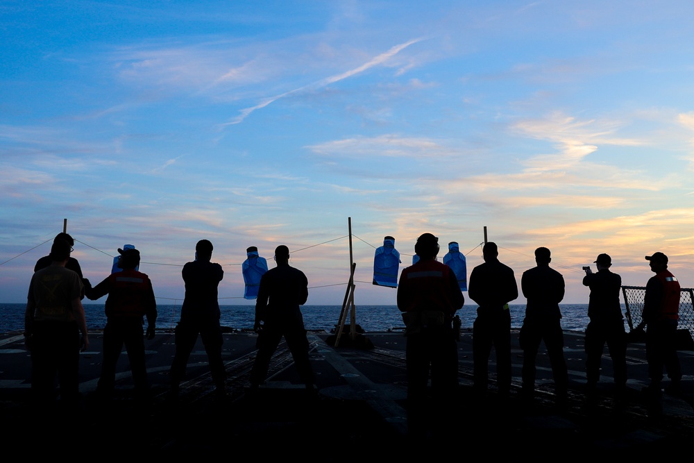 M18 Service Pistol Qualification Course aboard the USS Paul Ignatius (DDG 117) M18 Service Pistol Qualification Course aboard the USS Paul Ignatius (DDG 117)