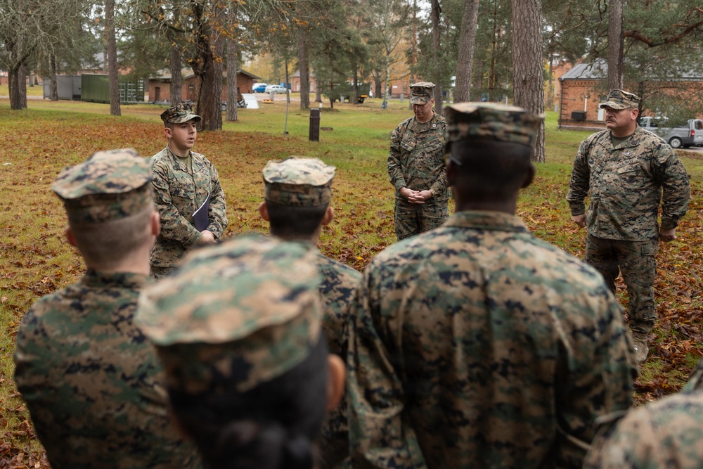 HM3 Montiel reenlists in Finland