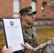 HM3 Montiel reenlists in Finland