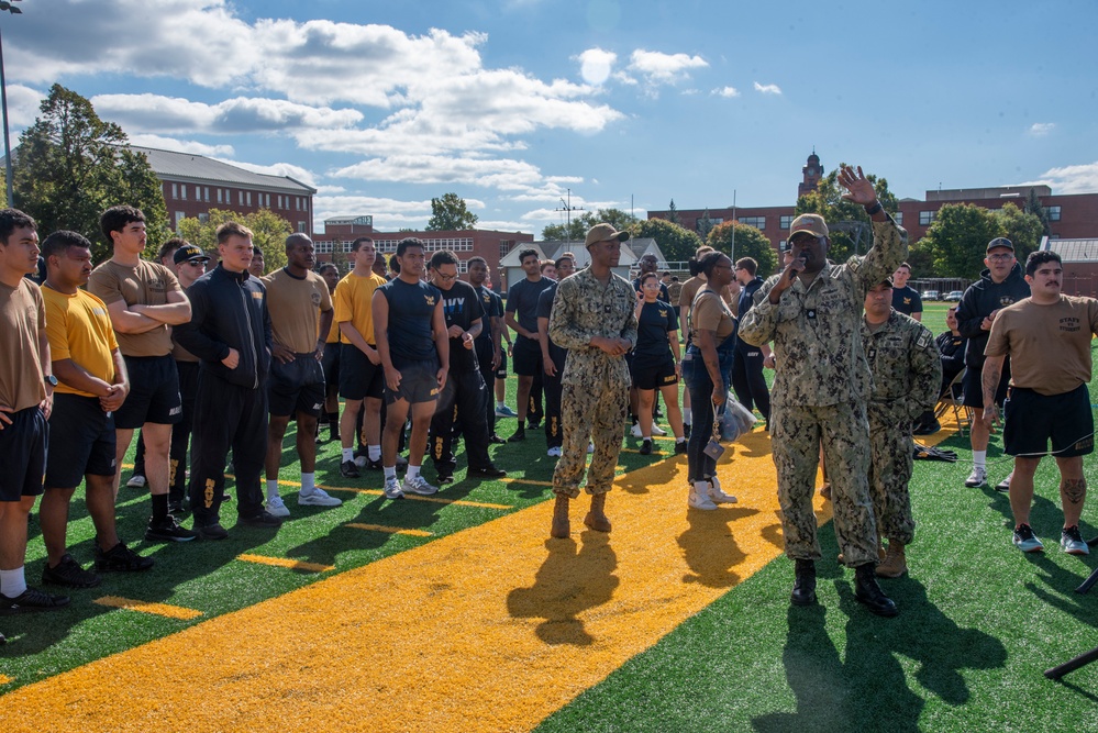 Surface Warfare Engineering Schools Command (SWESC) Great Lakes Sailors Participate in the 2025 'Staff vs. Students Combine' Surface Warfare Engineering Schools Command (SWESC) Great Lakes Sailors Participate in the 2025 'Staff vs. Students Combine'