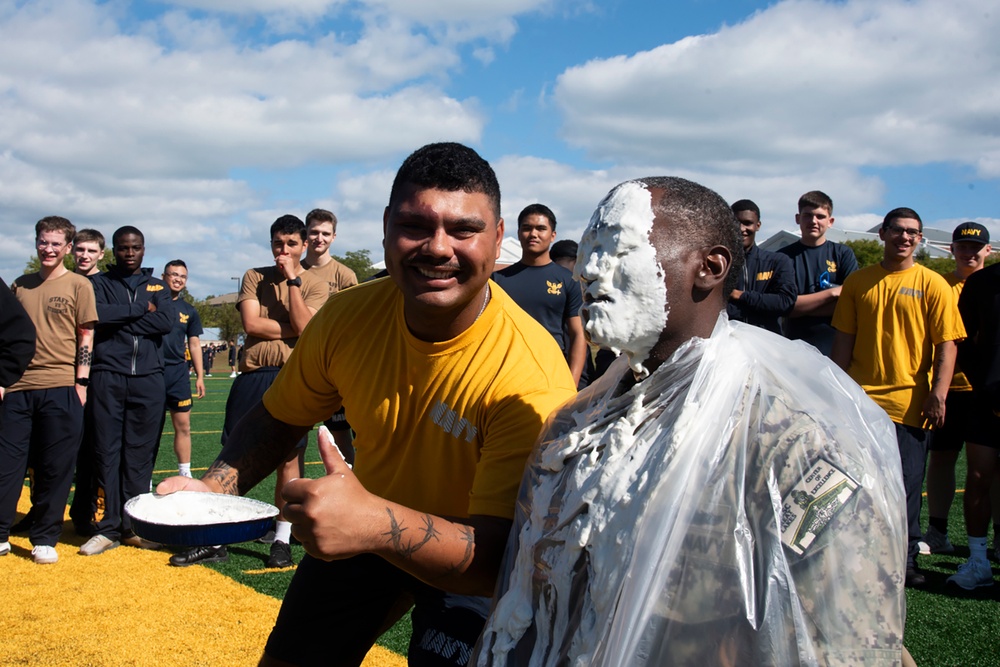 Surface Warfare Engineering Schools Command (SWESC) Great Lakes Sailors Participate in the 2025 'Staff vs. Students Combine' Surface Warfare Engineering Schools Command (SWESC) Great Lakes Sailors Participate in the 2025 'Staff vs. Students Combine'