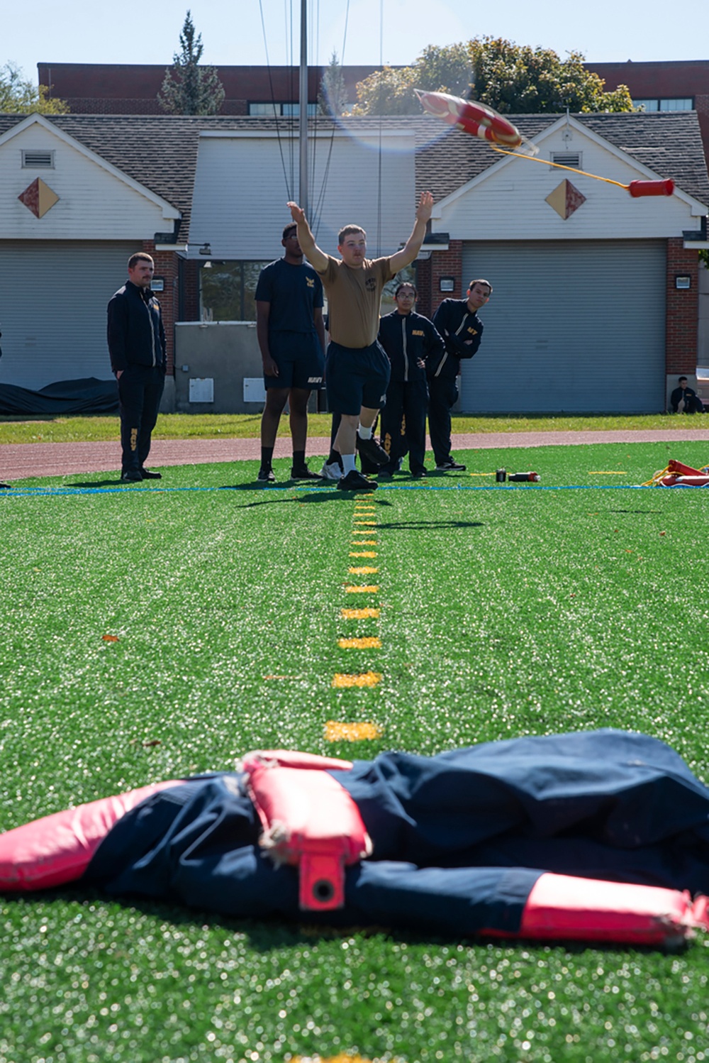 Surface Warfare Engineering Schools Command (SWESC) Great Lakes Sailors Participate in the 2025 'Staff vs. Students Combine' Surface Warfare Engineering Schools Command (SWESC) Great Lakes Sailors Participate in the 2025 'Staff vs. Students Combine'