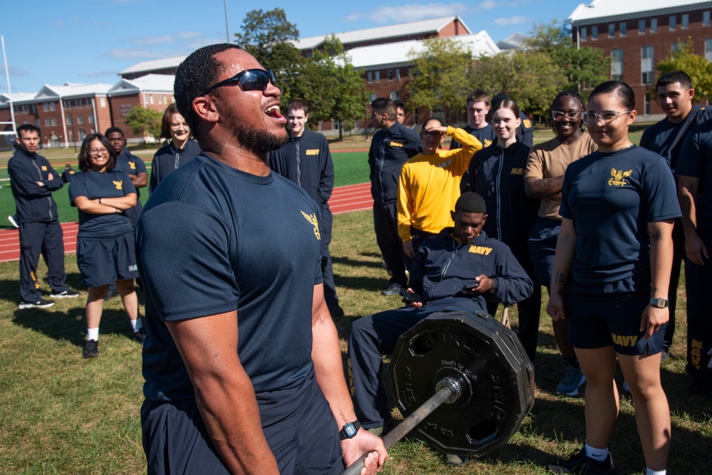 Surface Warfare Engineering Schools Command (SWESC) Great Lakes Sailors Participate in the 2025 'Staff vs. Students Combine' Surface Warfare Engineering Schools Command (SWESC) Great Lakes Sailors Participate in the 2025 'Staff vs. Students Combine'