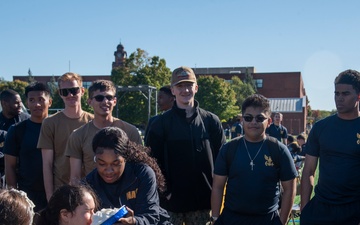 Surface Warfare Engineering Schools Command (SWESC) Great Lakes Sailors Participate in the 2025 'Staff vs. Students Combine'