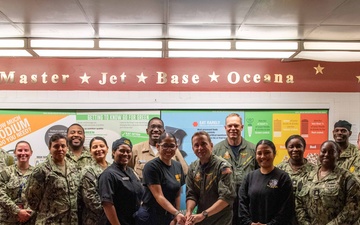 NAS Oceana Gallley Navy 250th Birthday Meal