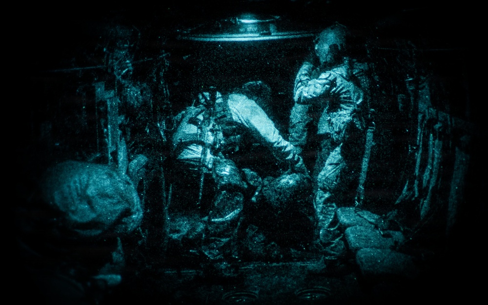 352d SOW conducts Night Exfil with NATO Forces during ASP 26