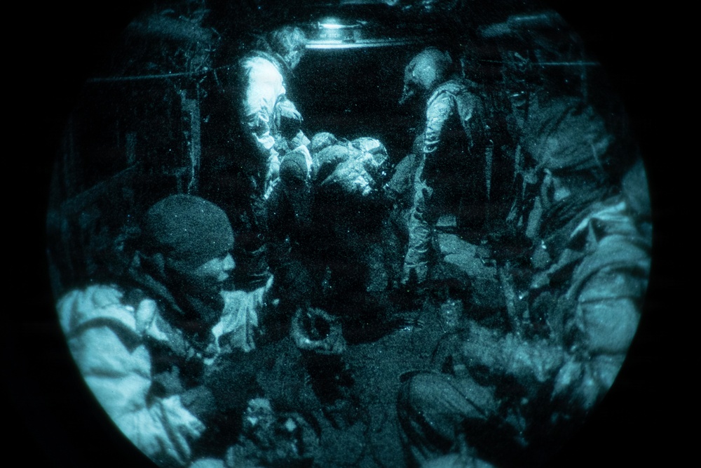 352d SOW conducts Night Exfil with NATO Forces during ASP 26