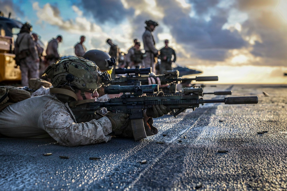 22nd MEU Conducts a Live Fire Exercise 22nd MEU Conducts a Live Fire Exercise