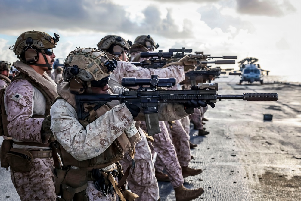 22nd MEU Conducts a Live Fire Exercise 22nd MEU Conducts a Live Fire Exercise