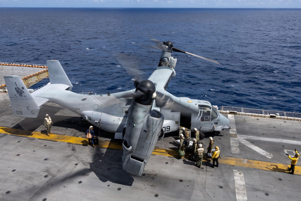 USS Iwo Jima Conducts Flight Operations USS Iwo Jima Conducts Flight Operations